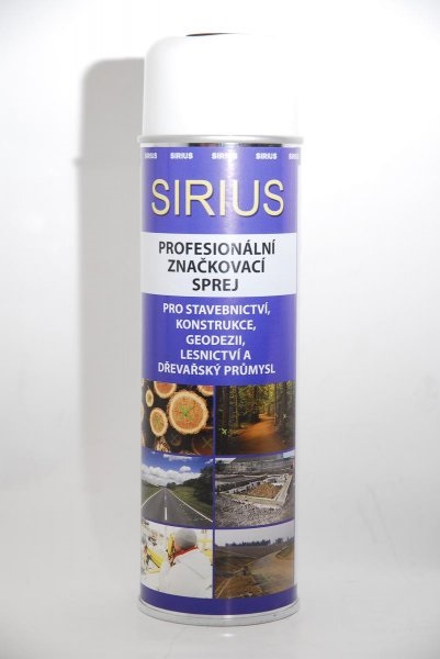 Značkovací sprej Sirius balení 5Ks (Sirius Standard 500ml x 5ks)