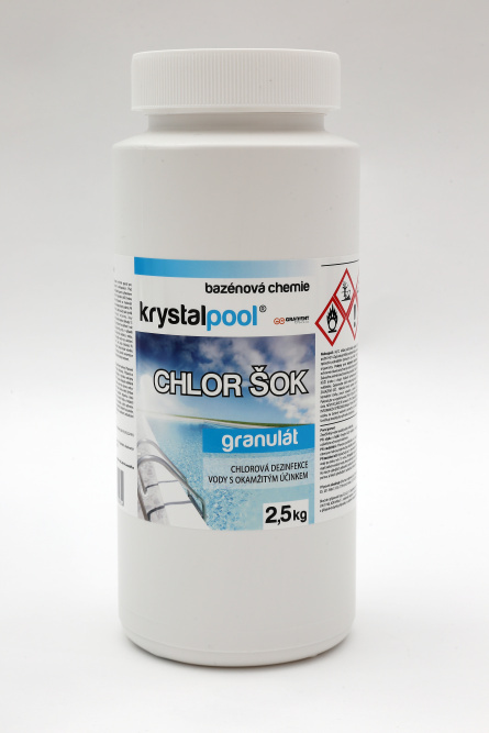 Krystalpool Chlor šok 2,5 kg
