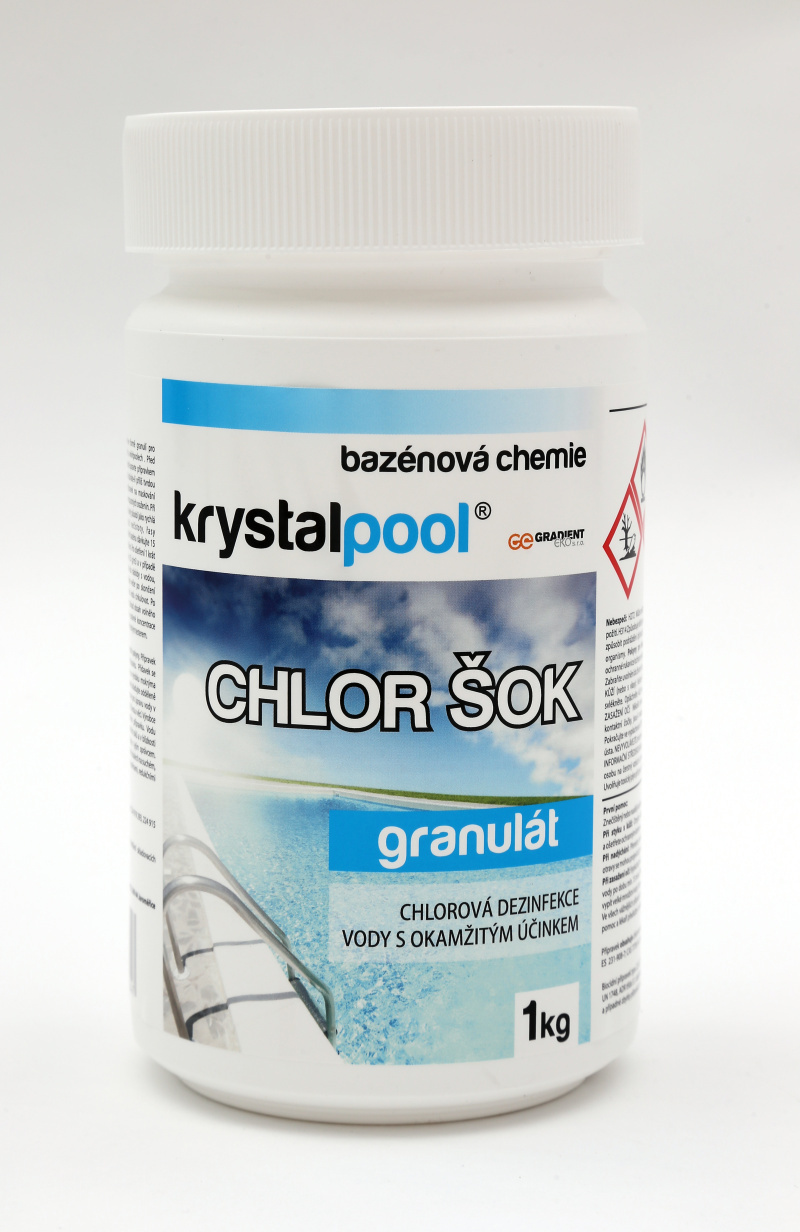 Krystalpool Chlor šok 1 kg